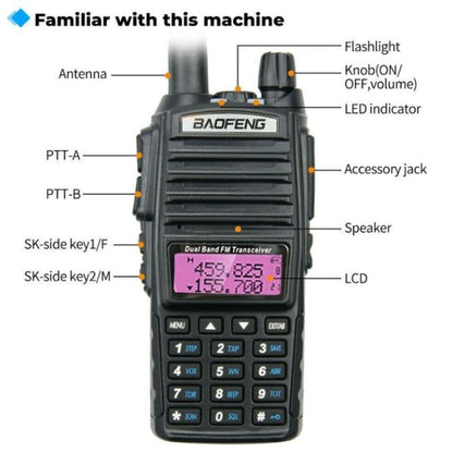 baofeng uv-82 radio stanica — detalj 3