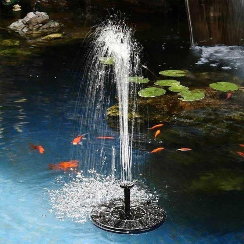 solarna fontana za baštu — detalj 4