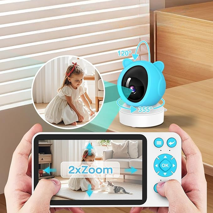 bebi kamera sa ekranom i noćnim vidom — detalj 5