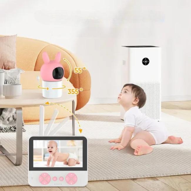 bebi monitor sa 4,3 inčnim ekranom — detalj 3