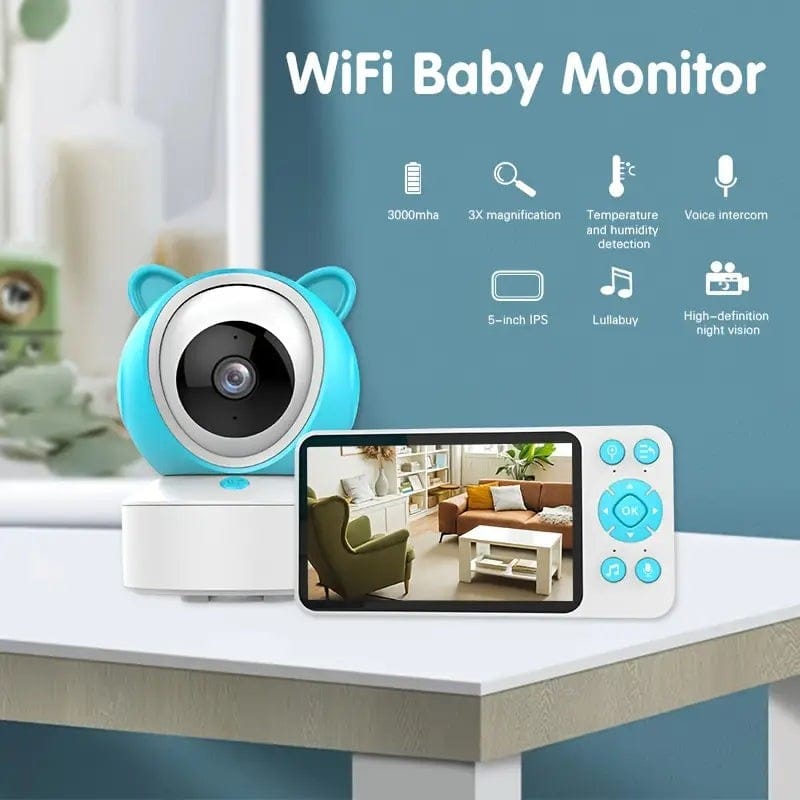 bebi monitor sa wifi i alarmom — detalj 1