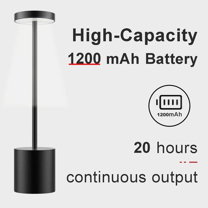 tabela specifikacija led lampe — baterija 1200 mah i do 20 sati rada