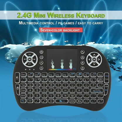 bežična mini tastatura sa RGB osvetljenjem — pregled