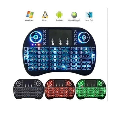 bežična mini tastatura sa RGB osvetljenjem — detalj 6