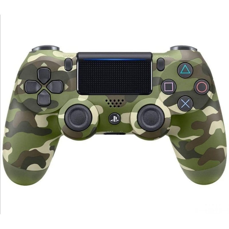 bežični džojstik za ps4 maskirno zeleni sa touchpad panelom