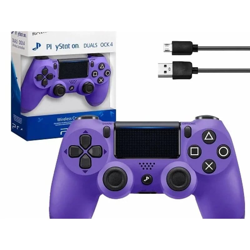 bežični džojstik za PS4 ljubičasti — pregled