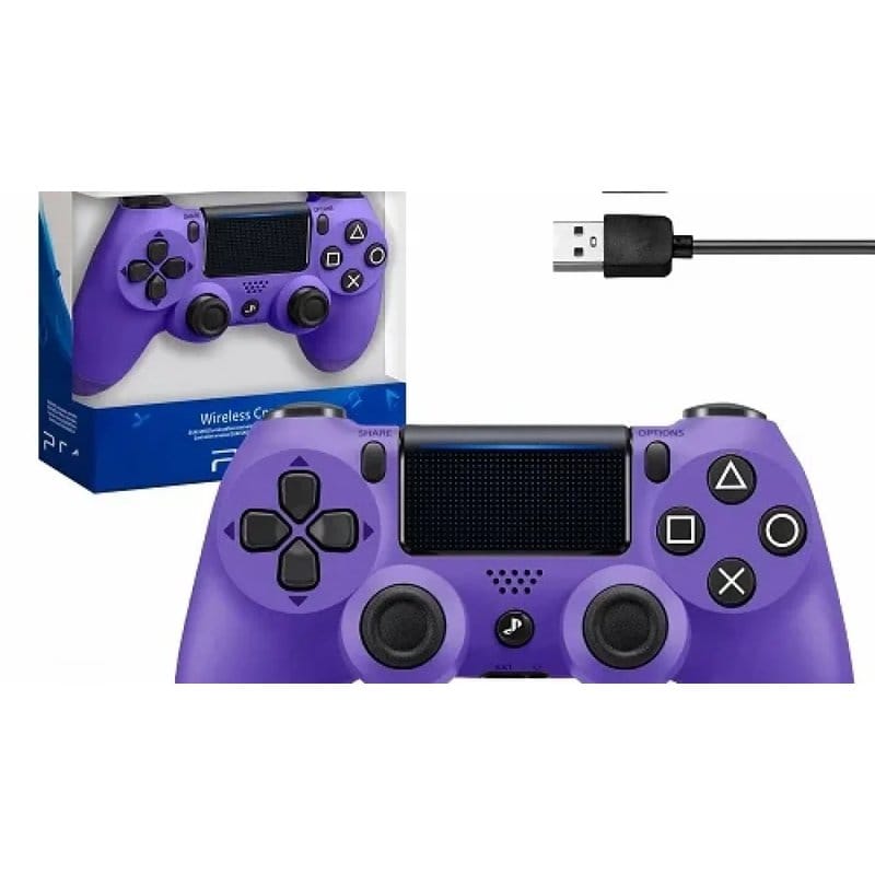 bežični džojstik za PS4 ljubičasti — detalj 1