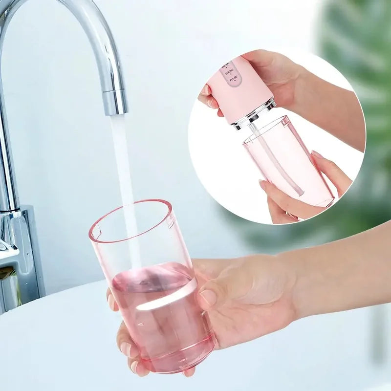 bežični tuš za zube sa 5 nastavaka — detalj 3