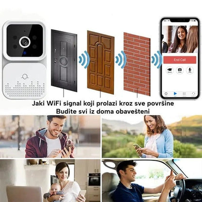 bežično zvono sa kamerom za vrata — detalj 3