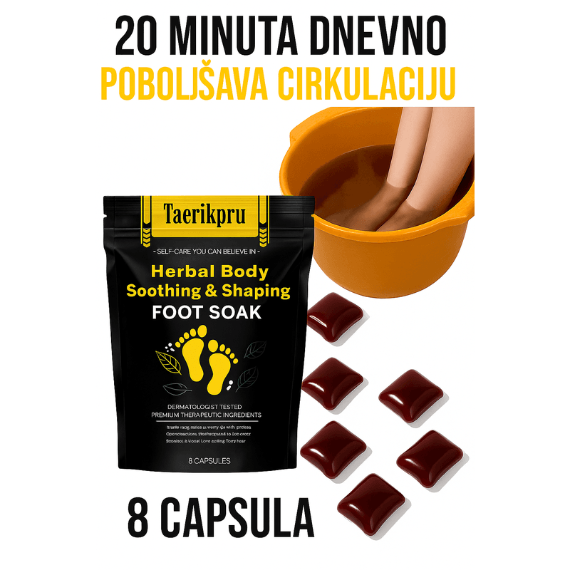 biljna kupka za stopala za cirkulaciju — detalj 4