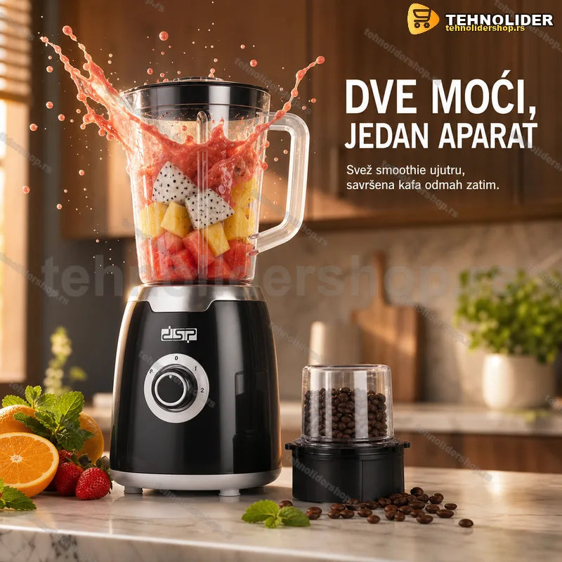 blender sa mlinom za kafu DSP KJ2105 sa providnom posudom
