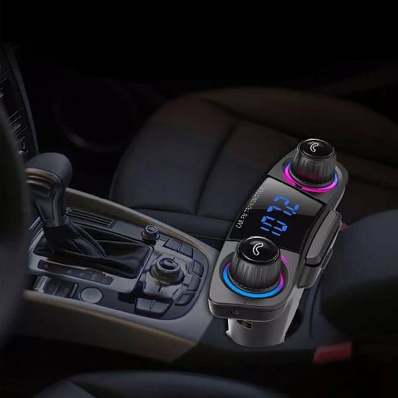 bluetooth fm transmiter za auto sa ekranom — detalj 2