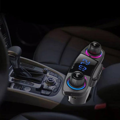 bluetooth fm transmiter za auto sa ekranom — detalj 2