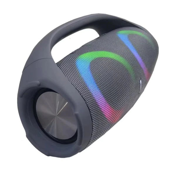 bluetooth zvučnik Boonbox 2 sa strane, vidljivi tasteri i priključci
