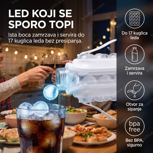 providna bela boca za kuglice leda sipa led u čašu na žurci, benefiti proizvoda