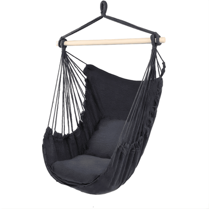 boho viseća ljuljaška sa jastucima — detalj 3