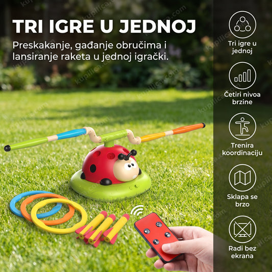 bubamara igračka za decu sa daljinskim upravljačem u dvorištu, benefiti proizvoda