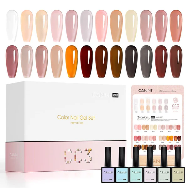 CANNI CC3 set gel lakova — pregled
