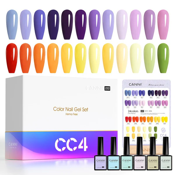 CANNI CC4 set gel lakova — 30 bočica od 9 ml u kutiji