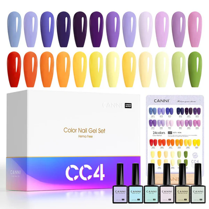 CANNI CC4 set gel lakova — 30 bočica od 9 ml u kutiji