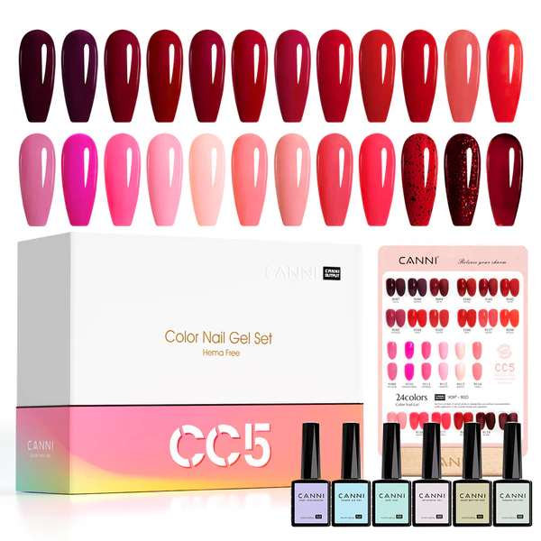 CANNI CC5 set gel lakova — pregled