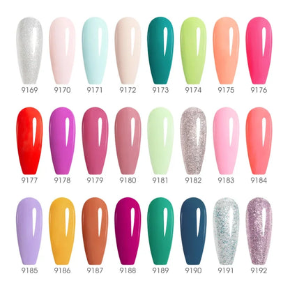 Baza, ojačavajući gel i top coat iz CANNI CC8 seta