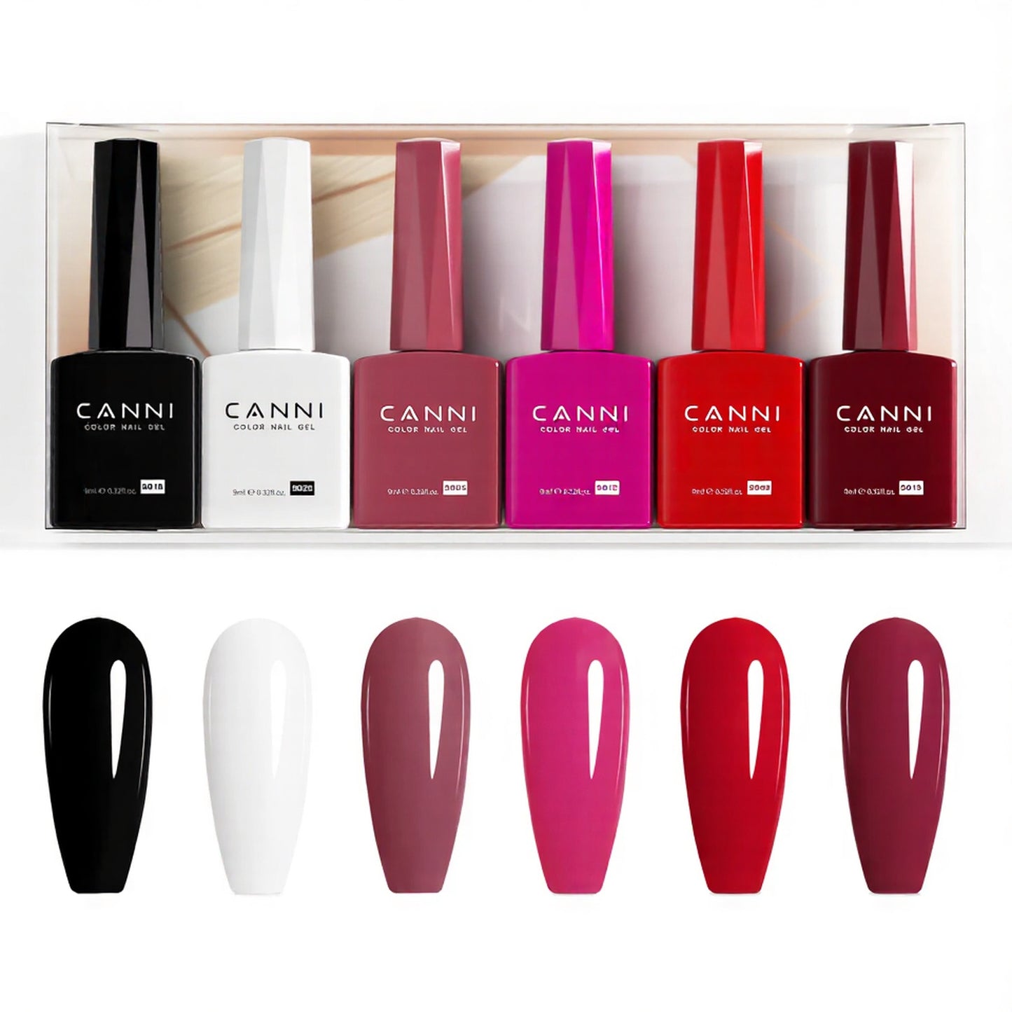 CANNI gel lak set 2301 — pregled