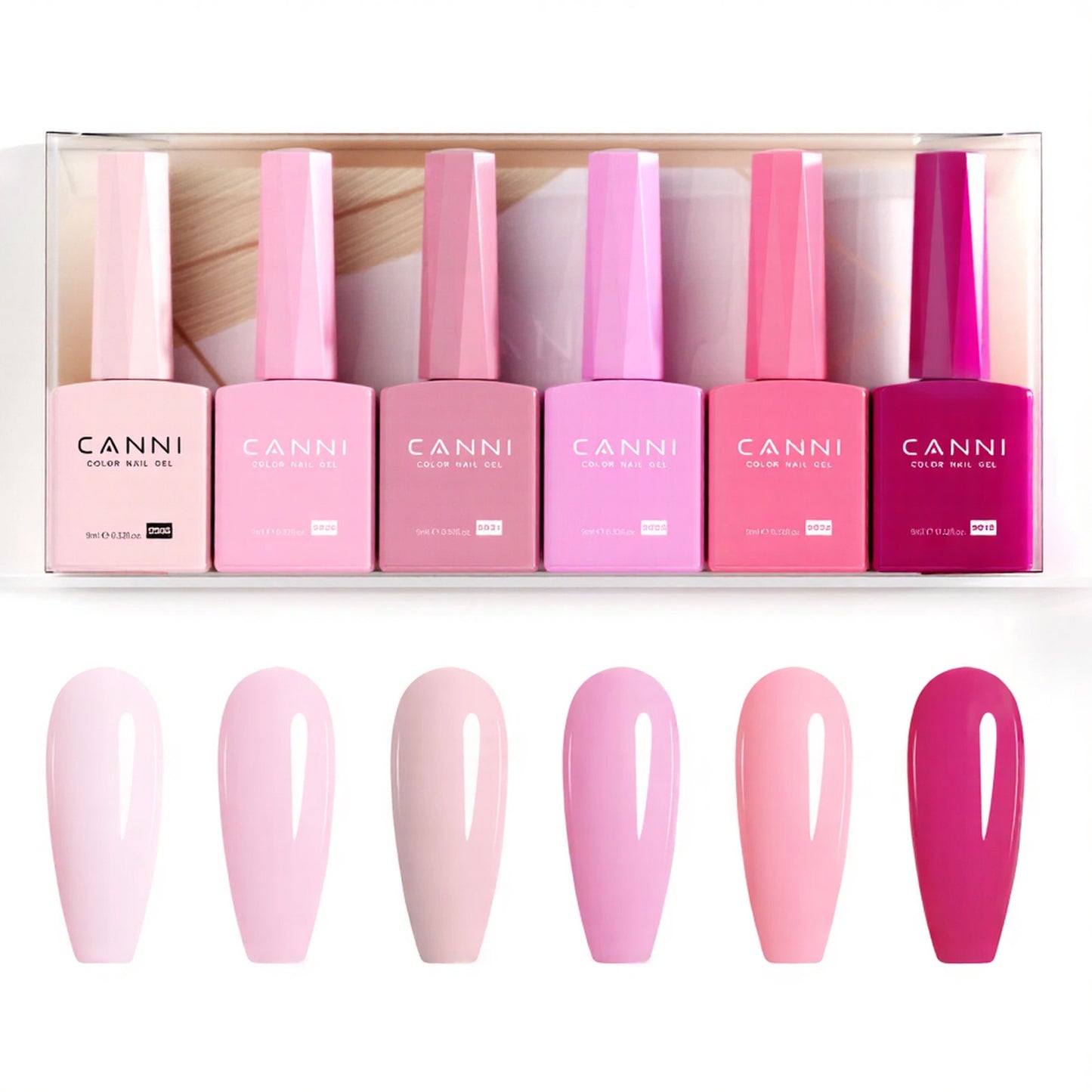 CANNI gel lak set 2302 — pregled