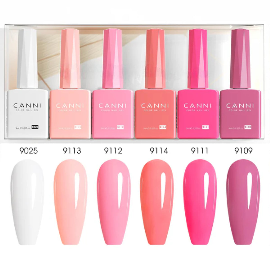 CANNI gel lak set 2311 — pregled