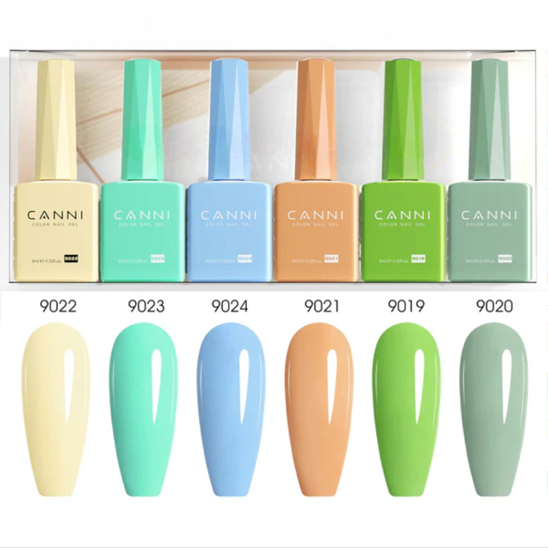 CANNI gel lak set 2318 — pregled
