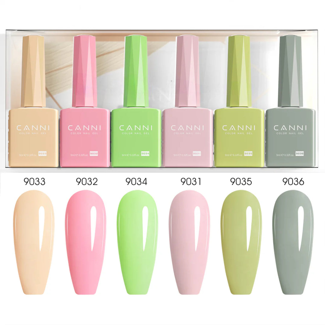 CANNI gel lak set 2320 — pregled