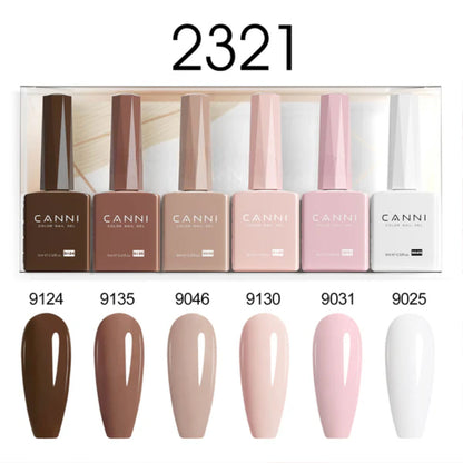 CANNI gel lak set 2321 — pregled
