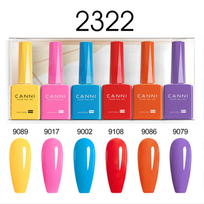 CANNI gel lak set 2322 — pregled