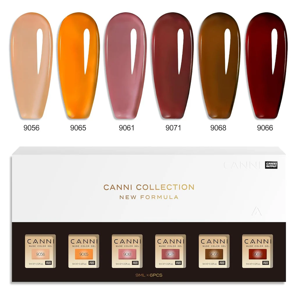 CANNI gel lak set 2323 — pregled