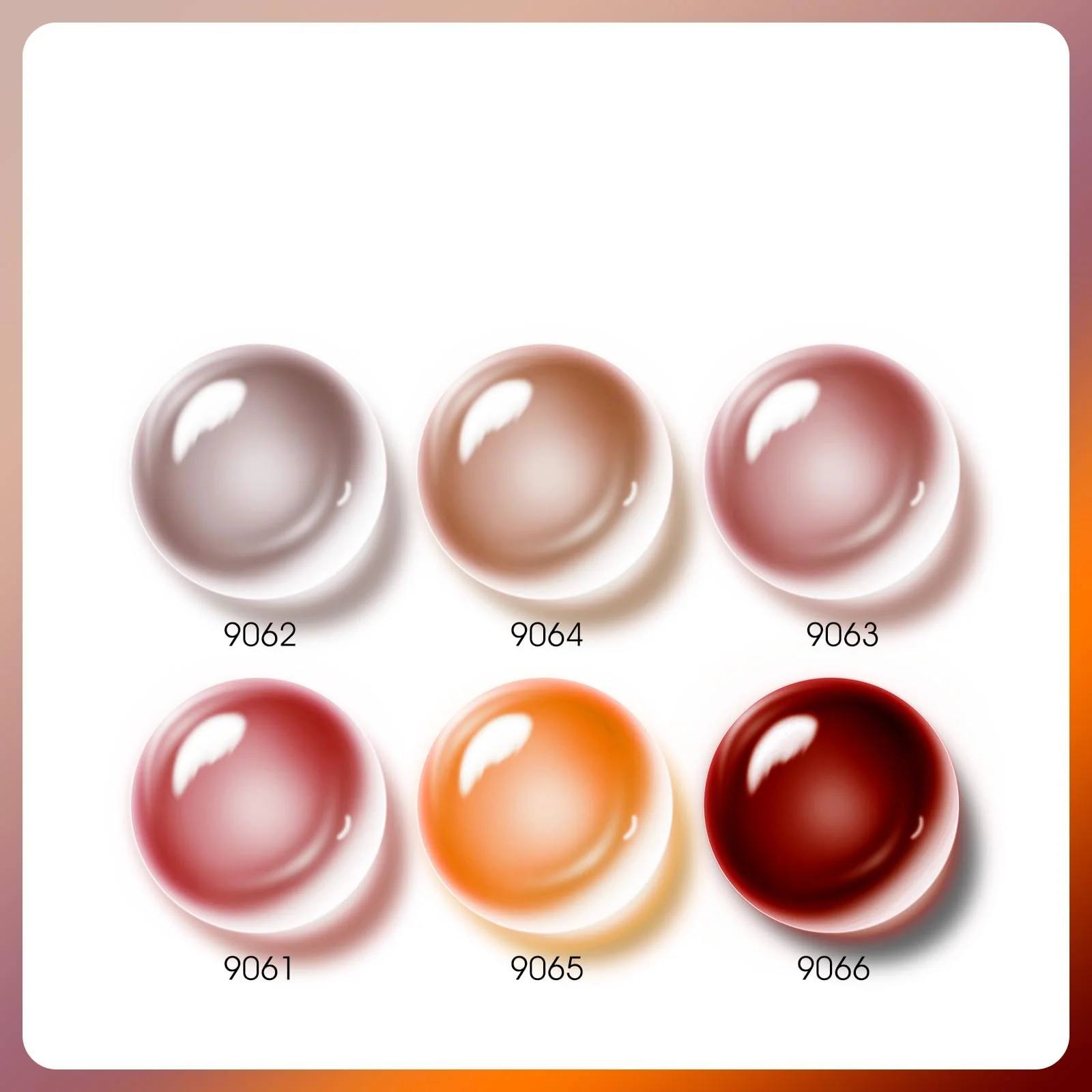 CANNI gel lak set 2323 — detalj 1