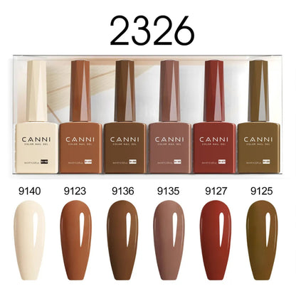 CANNI gel lak set 2326 — pregled