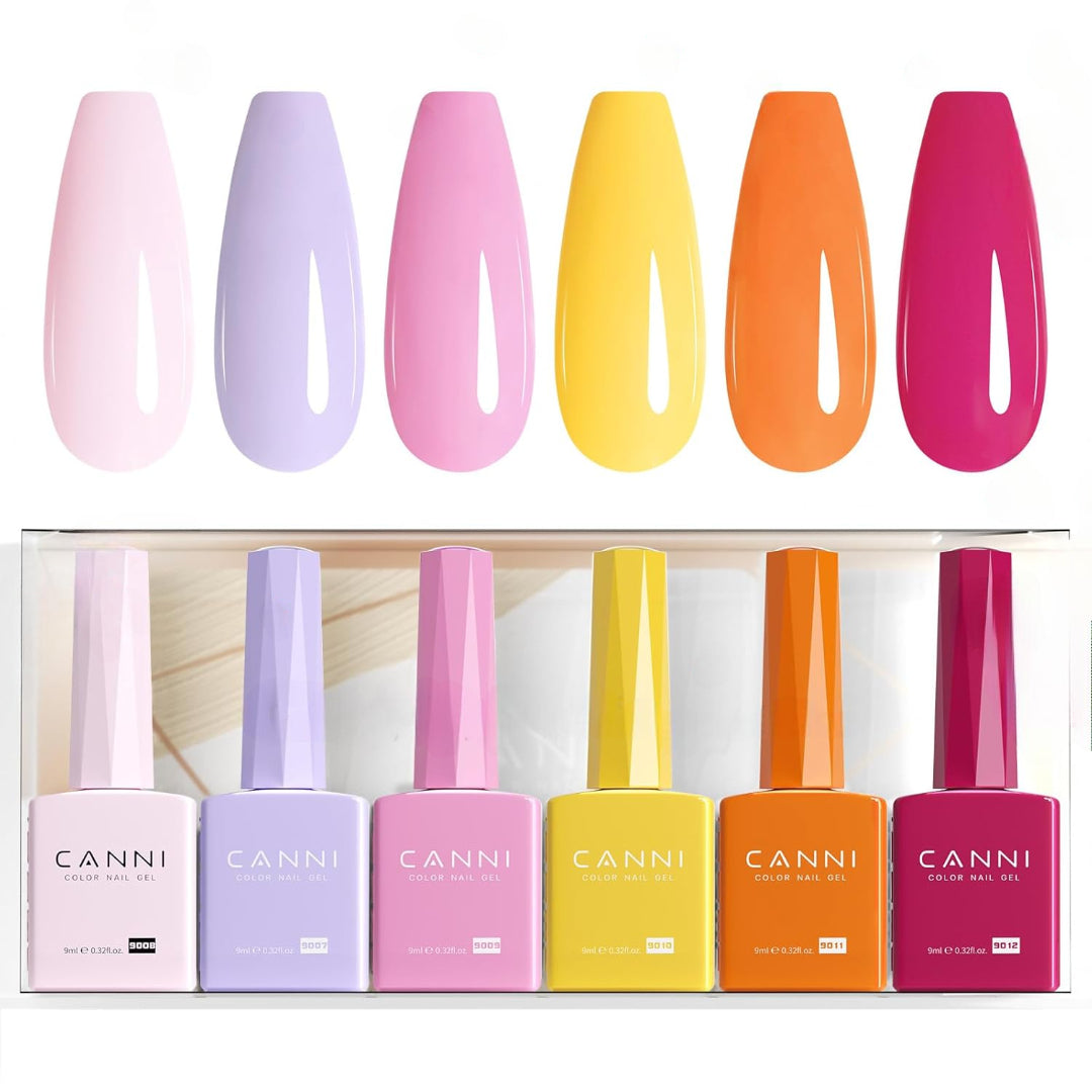CANNI gel lak set 2328 — pregled