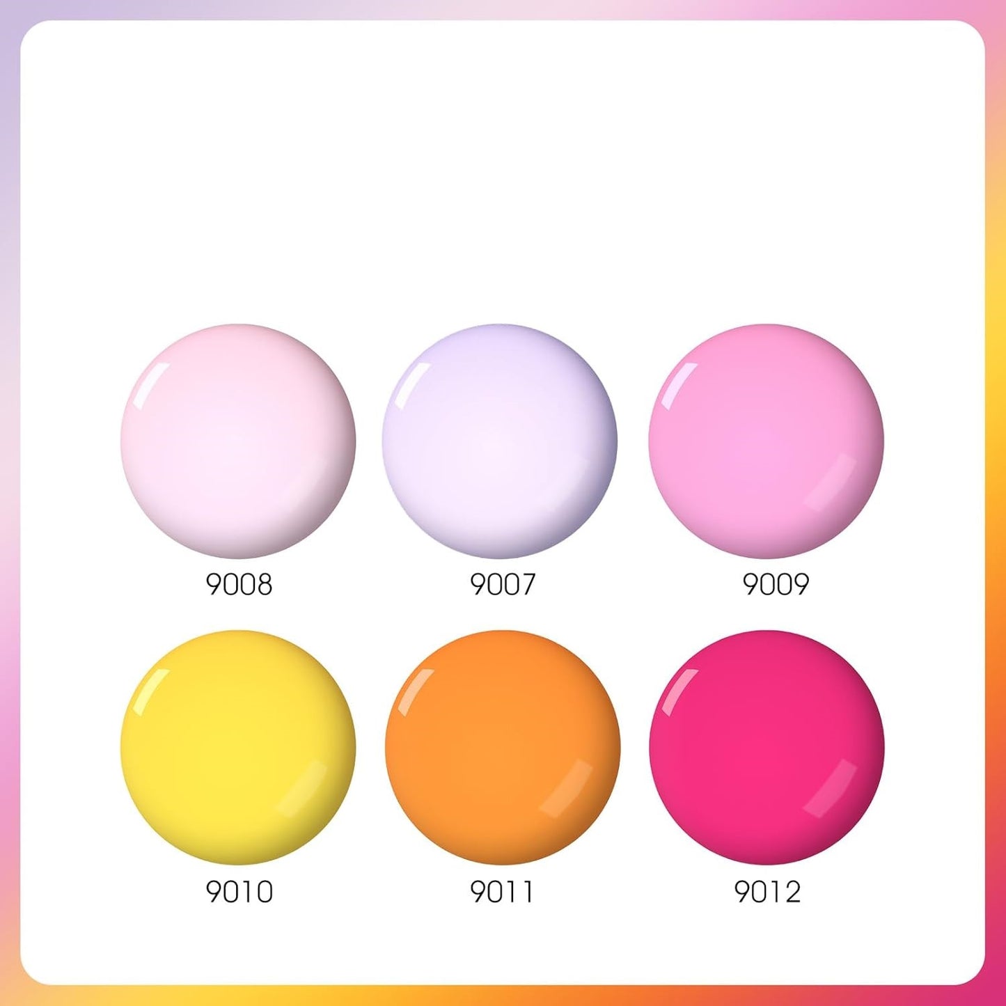 CANNI gel lak set 2328 — detalj 1