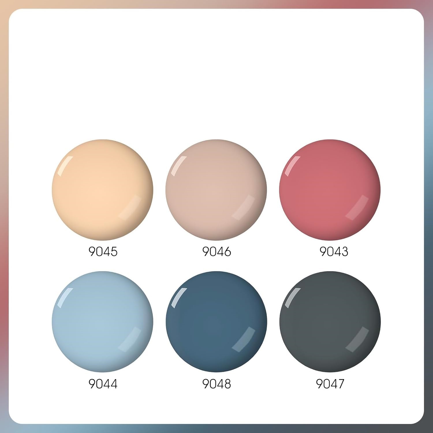 CANNI gel lak set 2329 — detalj 1