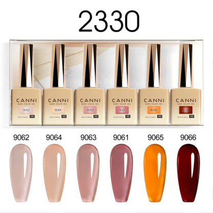 CANNI gel lak set 2330 — pregled