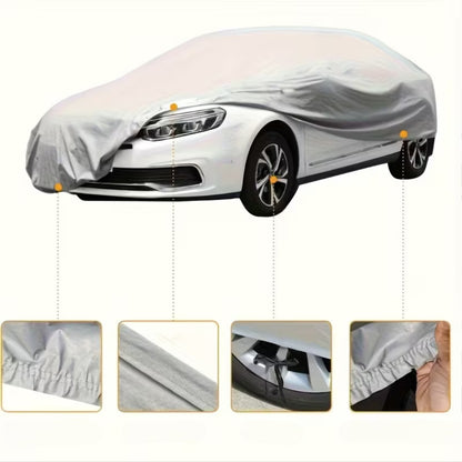 detalji cerade za auto — elastičan rub, tkanina i gumica ispod točka