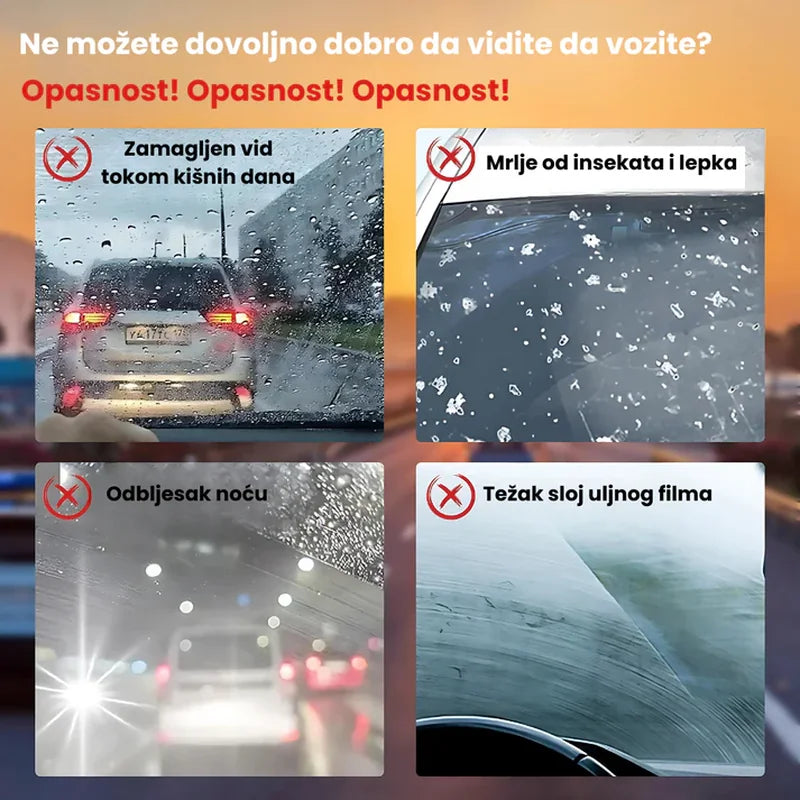 sredstvo za uklanjanje masnog filma sa stakla — detalj 6