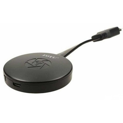 Okrugli FOYU FO-D006 prijemnik sa HDMI kablom i micro USB portom za napajanje