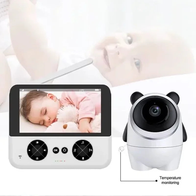 Danmini HD Baby Monitor sa ekranom bebe koja spava i kamerom u obliku medveda