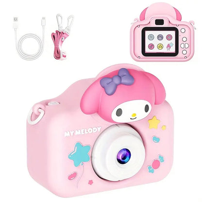 dečiji fotoaparat Melody — roze kamera sa 2 inch ekranom