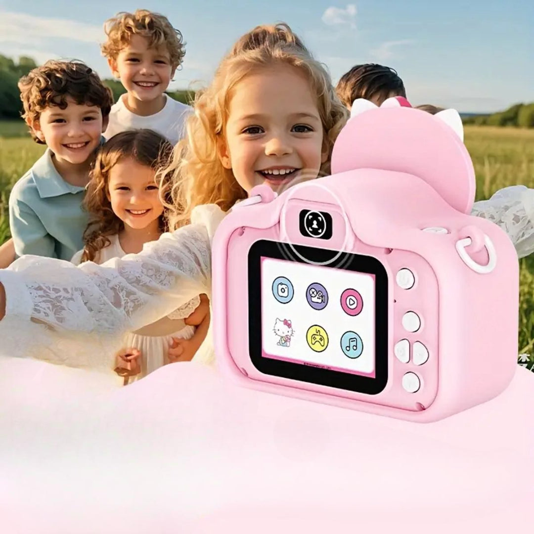 dete pravi sliku Melody fotoaparatom