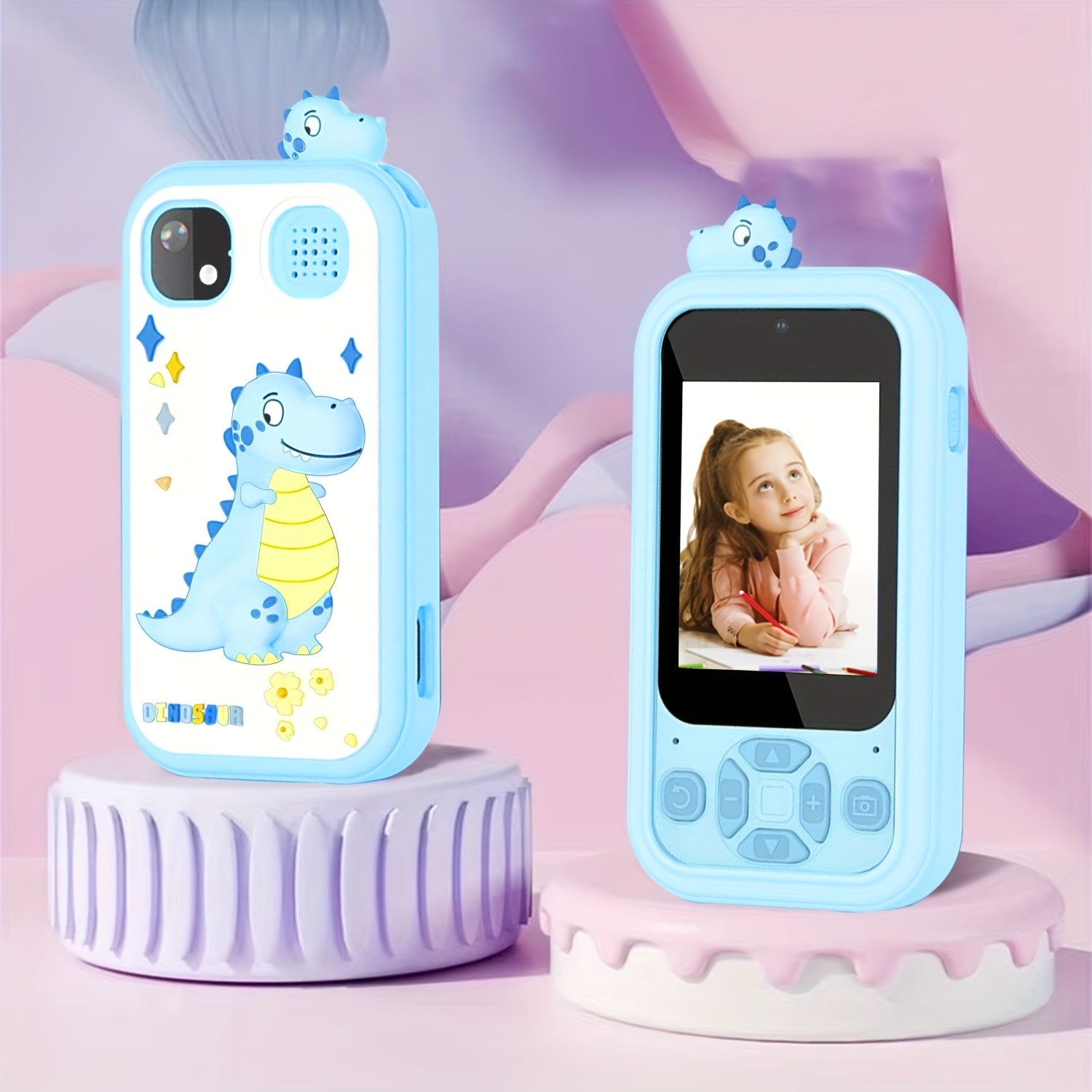 DINO telefon — dugmad za edukativne igre