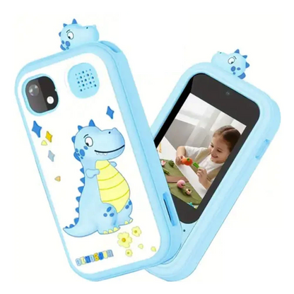 DINO telefon plavi — selfi režim za decu