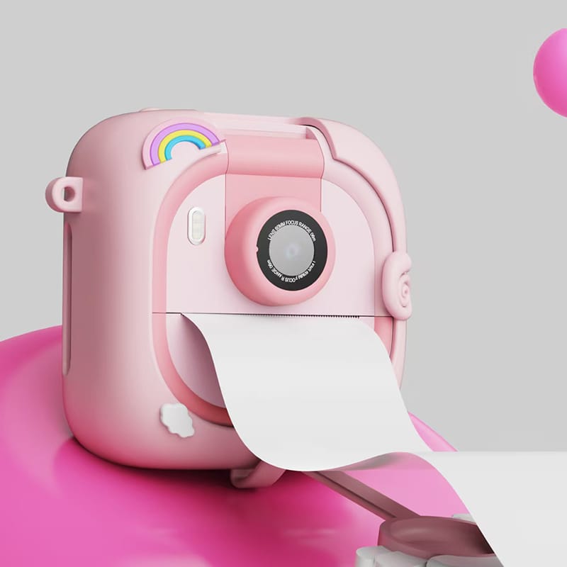dečiji fotoaparat jednorog sa štampačem — detalj 3