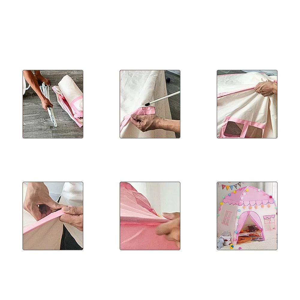 dečiji šator kućica za igru 130 cm — detalj 7